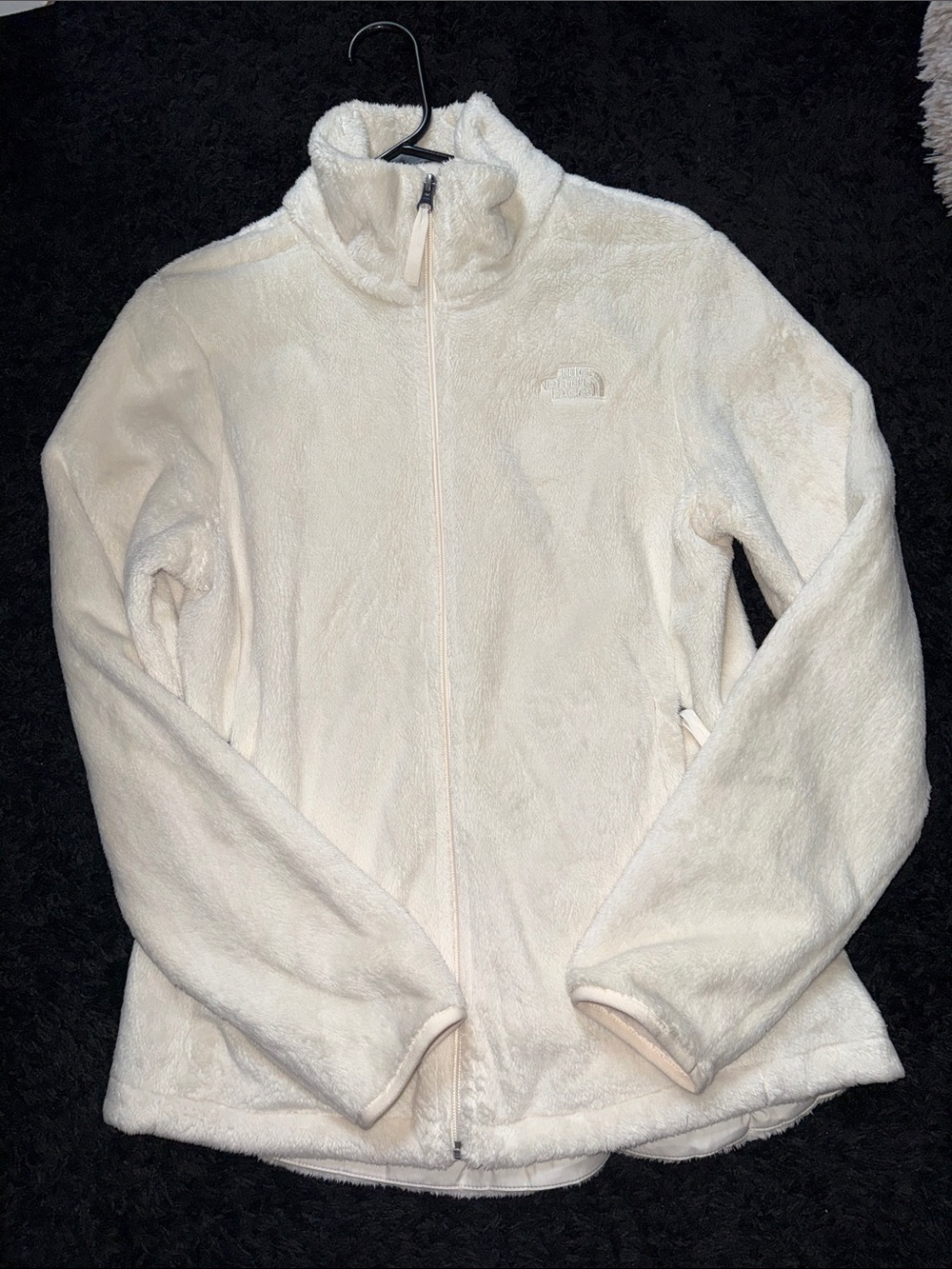 The North Face Women's Ivory Teddy Fleece Full-Zip Jacket
